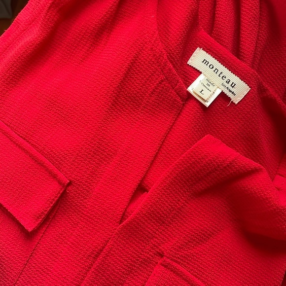 Monteau Red Dress - Picture 6 of 6